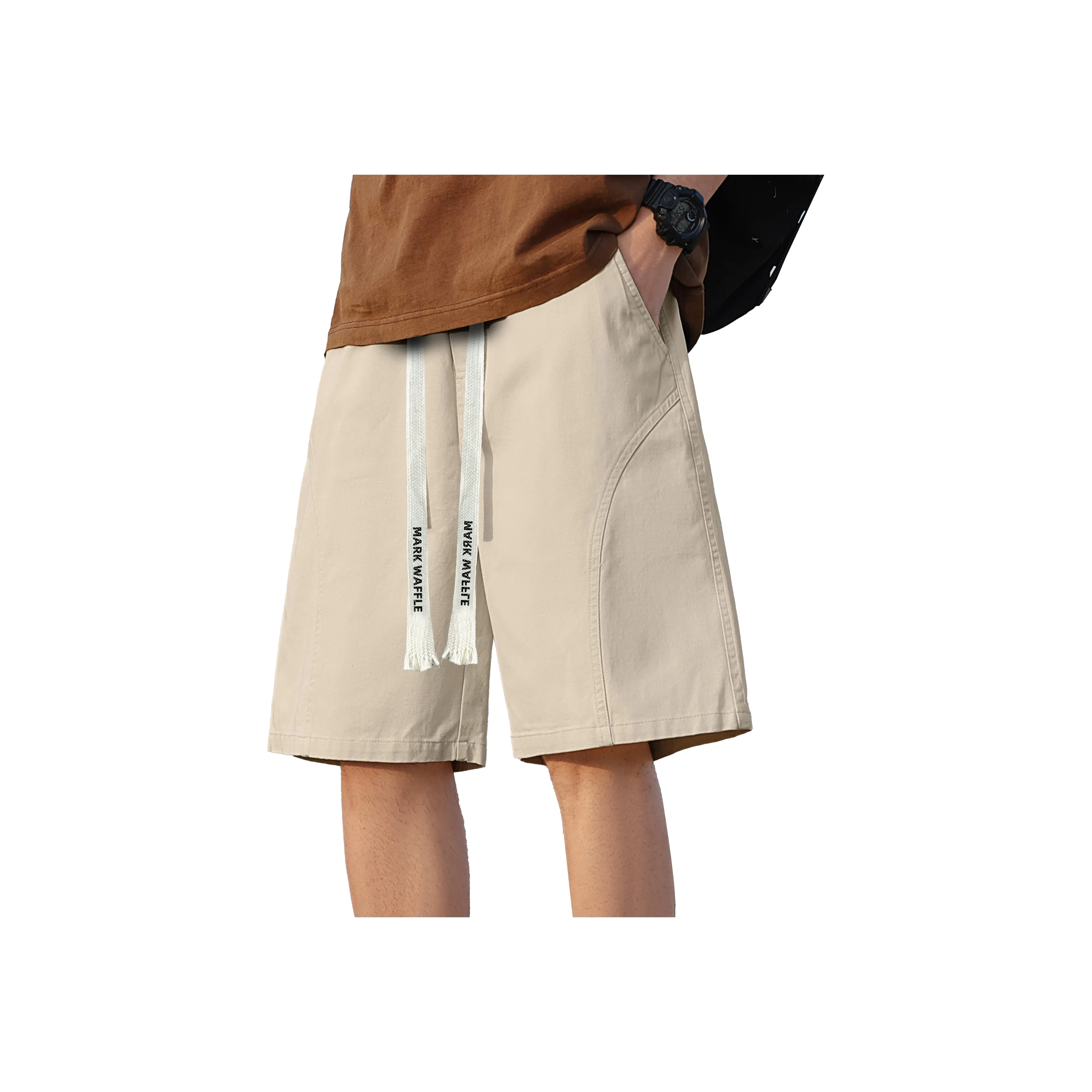 MARK WAFFLE Повседневные шорты унисекс