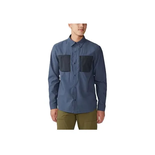 MOUNTAIN HARDWEAR Blue Мужские Рубашки