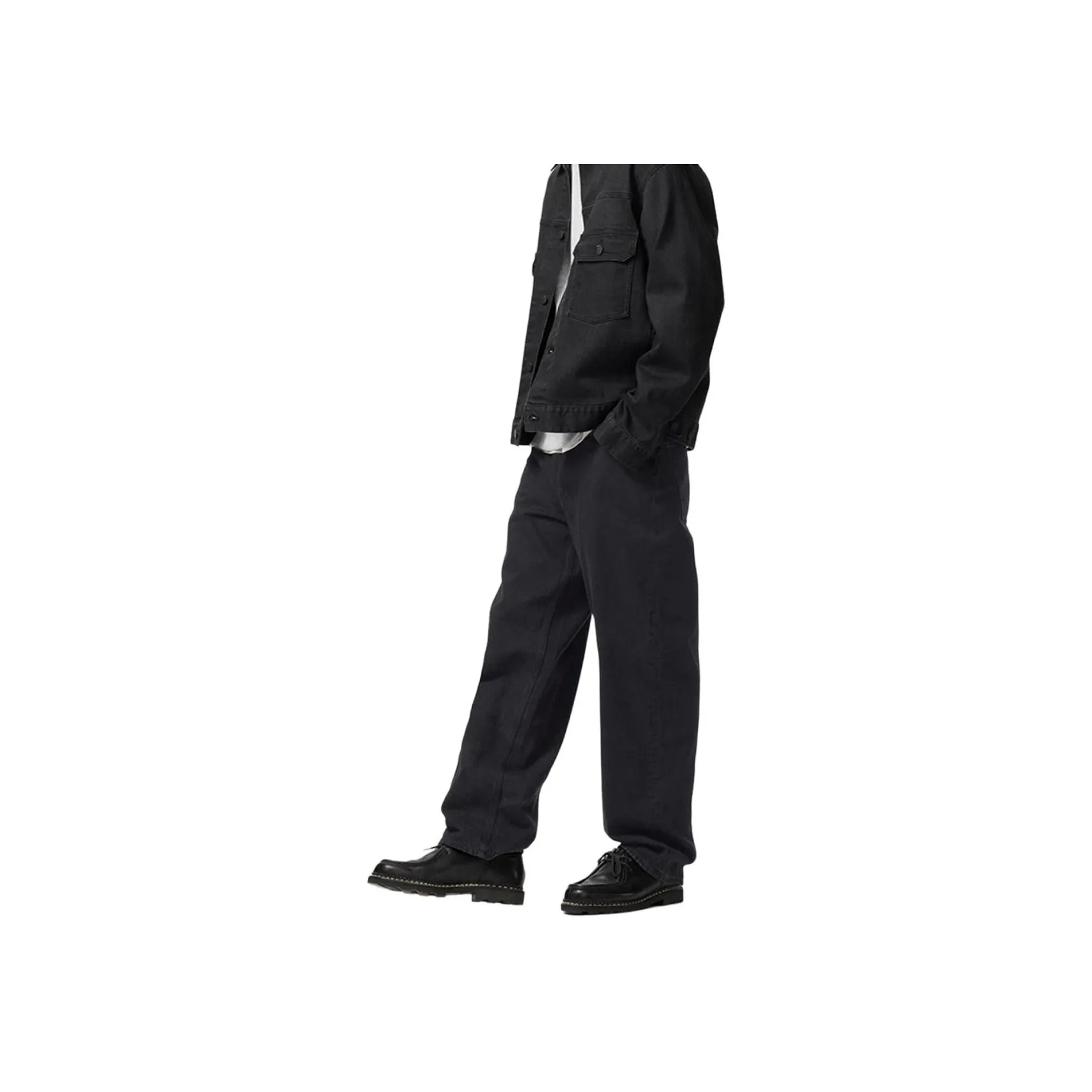 UNIQLO Jeans Unisex Dark Gray