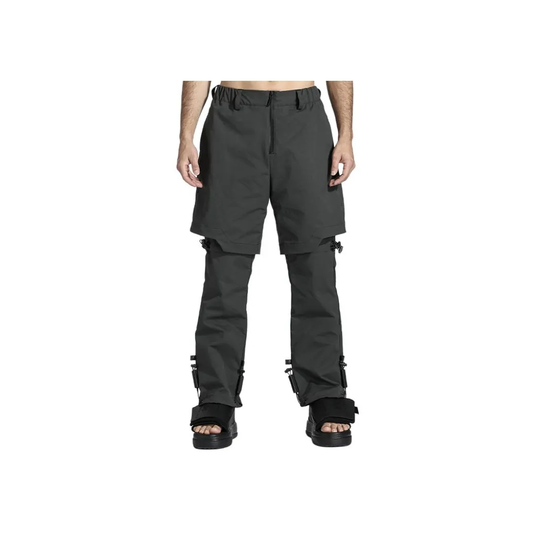 NORVINCY Western Outdoor Tactical Black Warrior Cargo Pants Men's