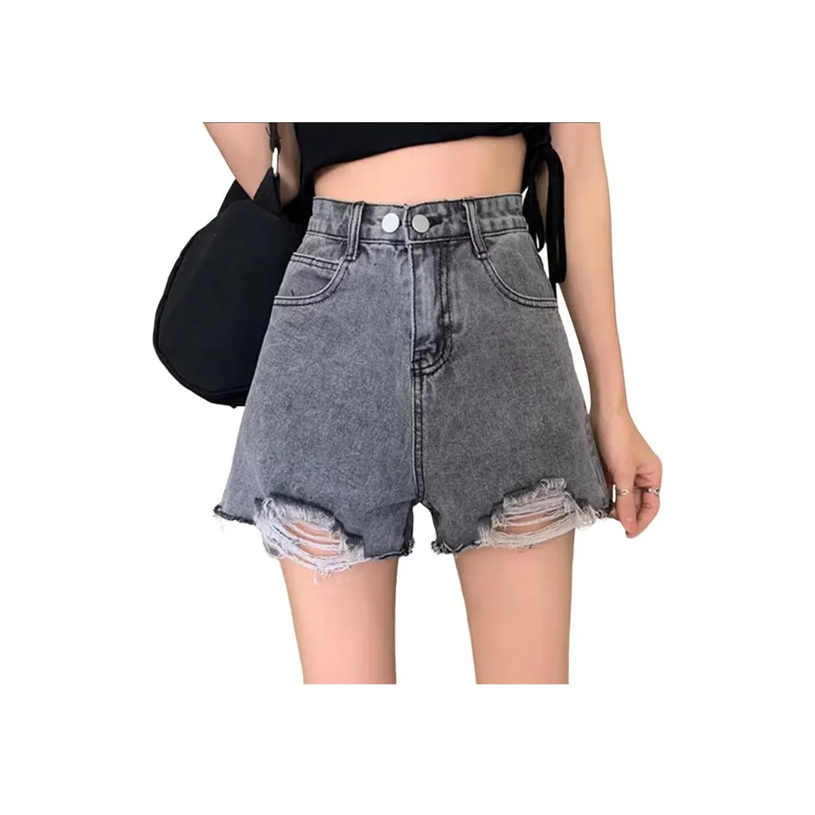 YEARNED HIGH RISE Джинсовые шорты Женские