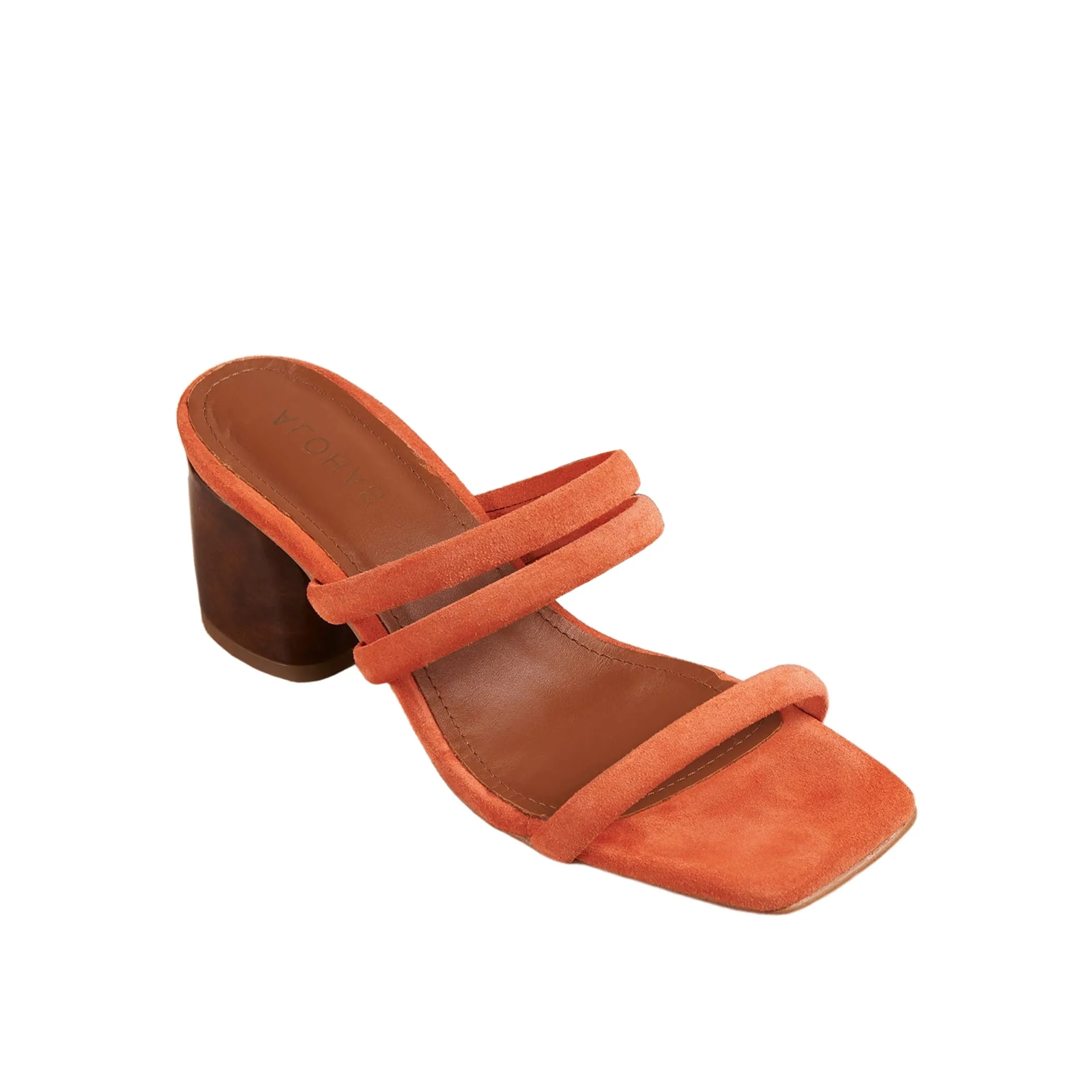 ALOHAS Slide Slippers 7cm Women's Orange