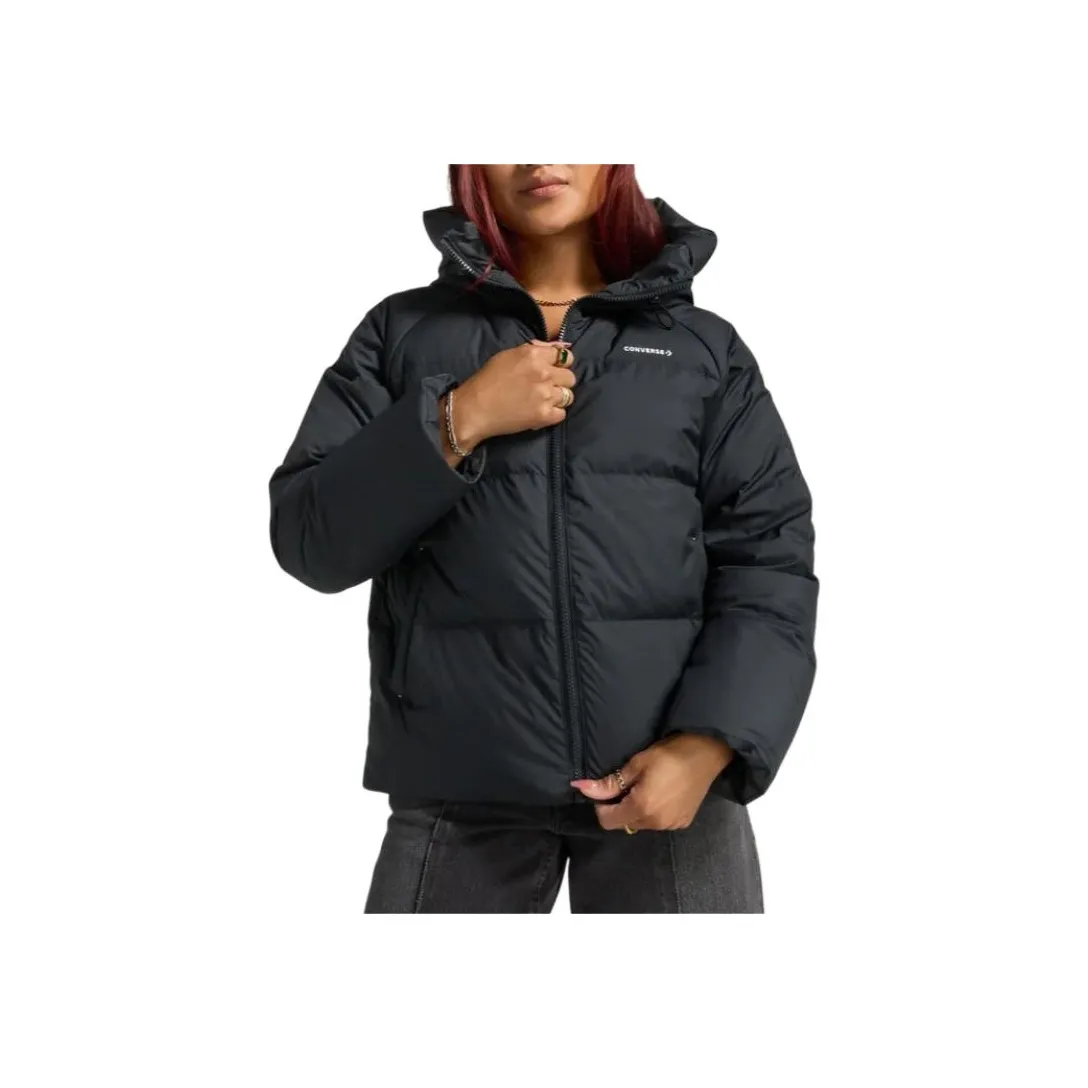 Конверс Куртки и Пальто Женские Черные