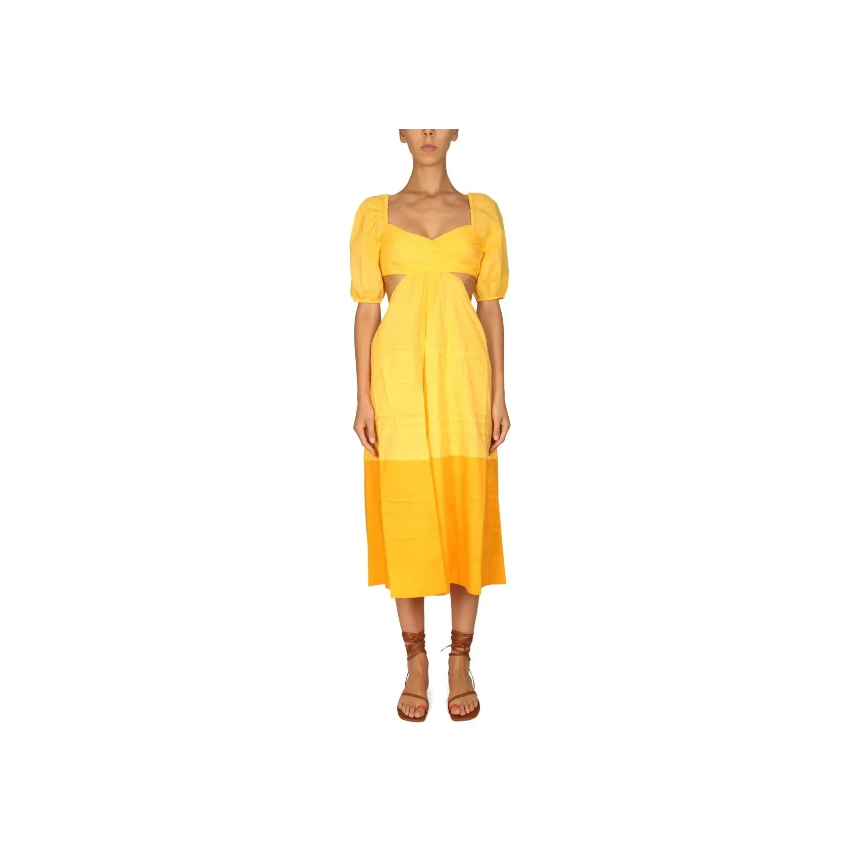 Staud Carina Midi Dress