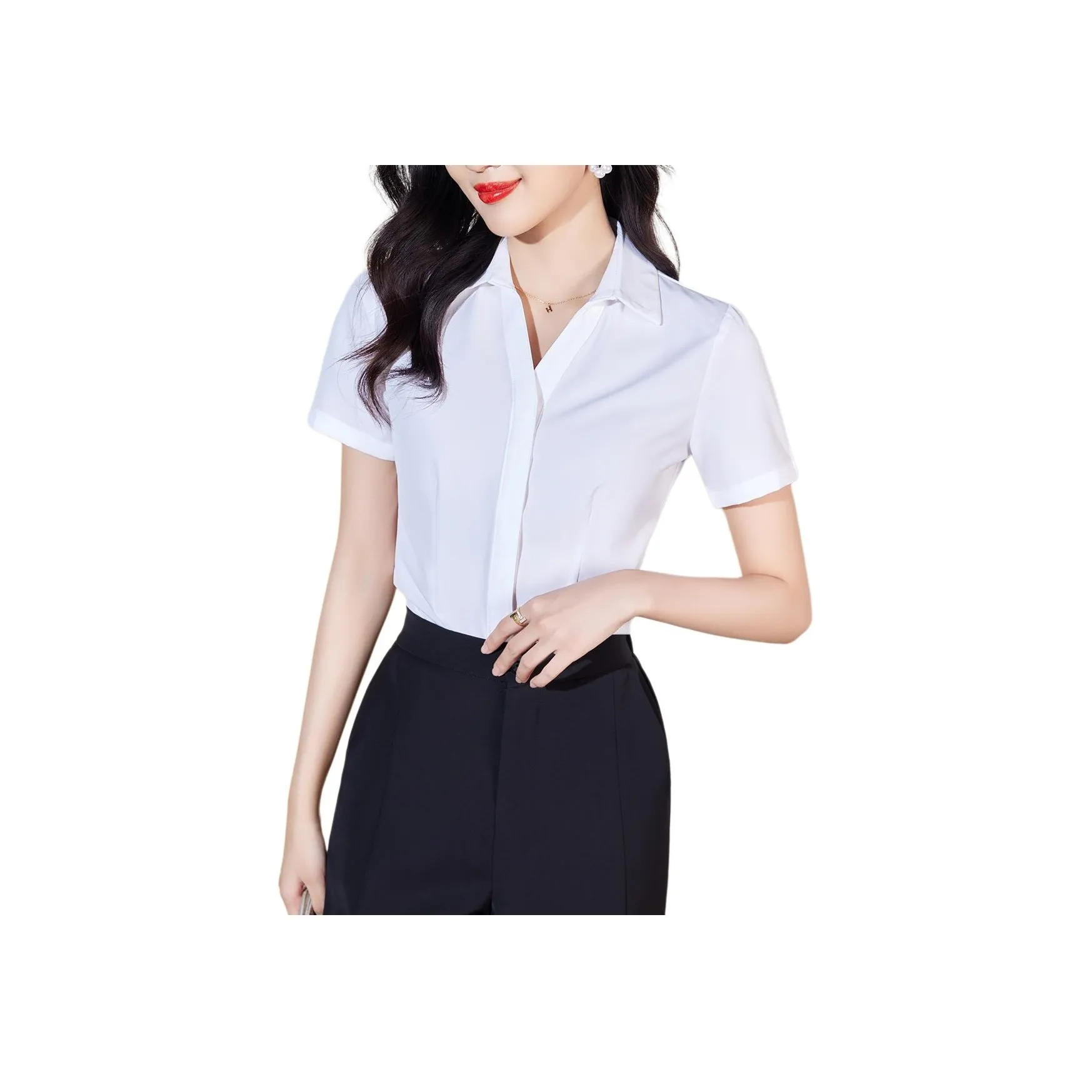 Love Elaine Shirt Women's White