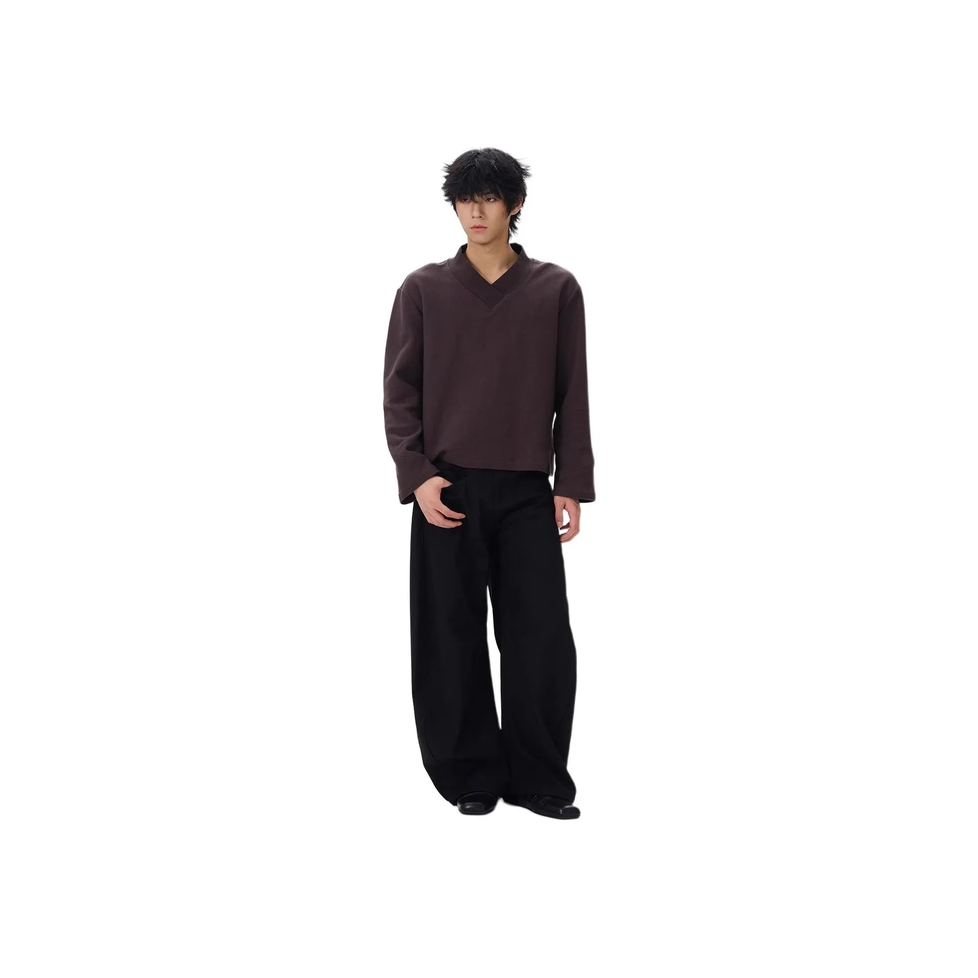 KVIV Suit Trousers Men's Black 