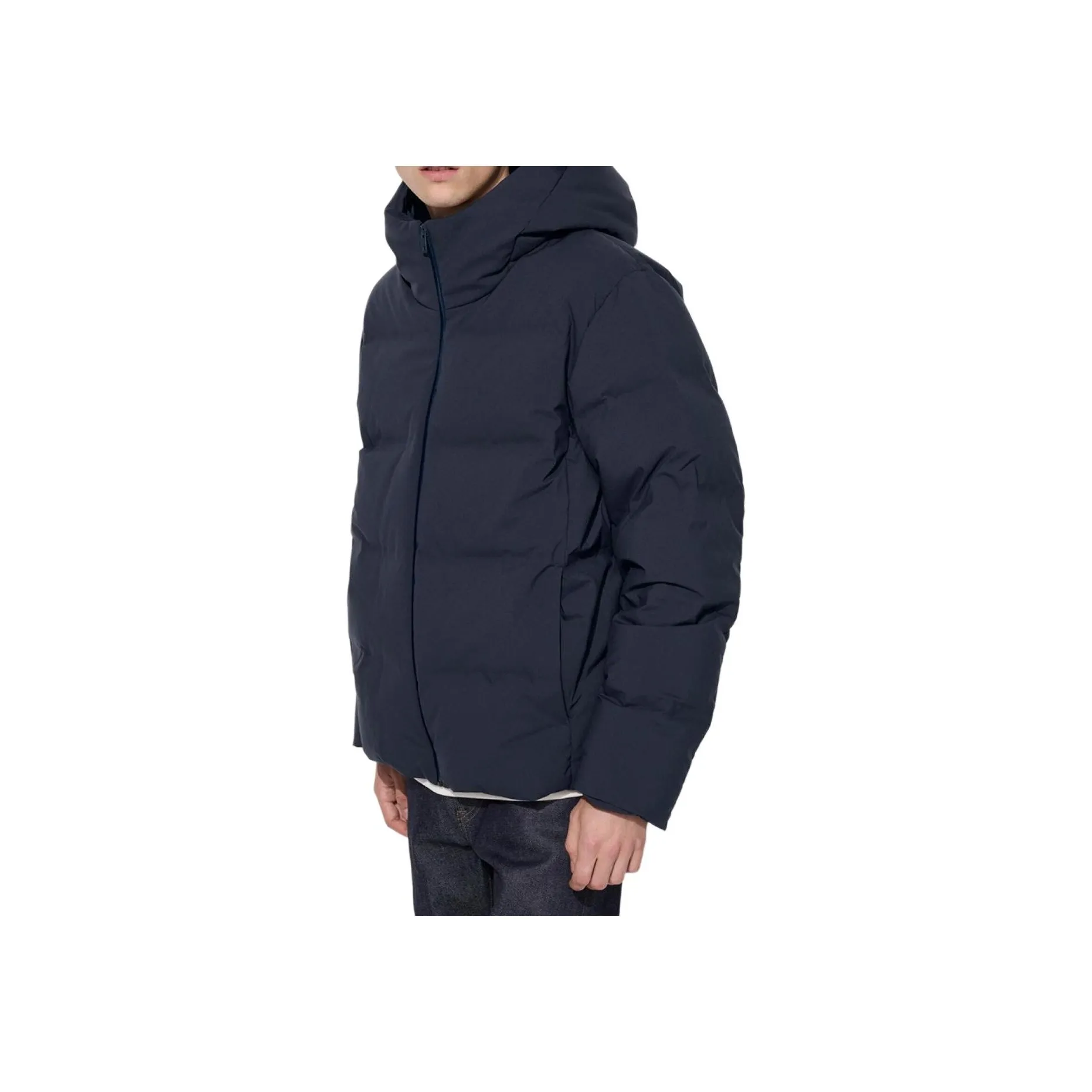 UNIQLO Down Jacket Men's Navy Blue