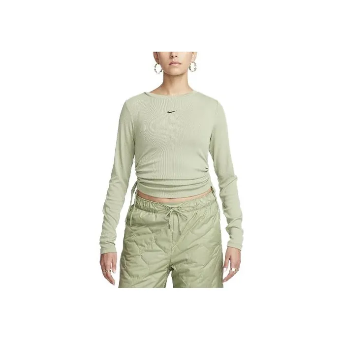 Nike Sportswear Essential Women's Ribbed Long Sleeve Mod Crop Top