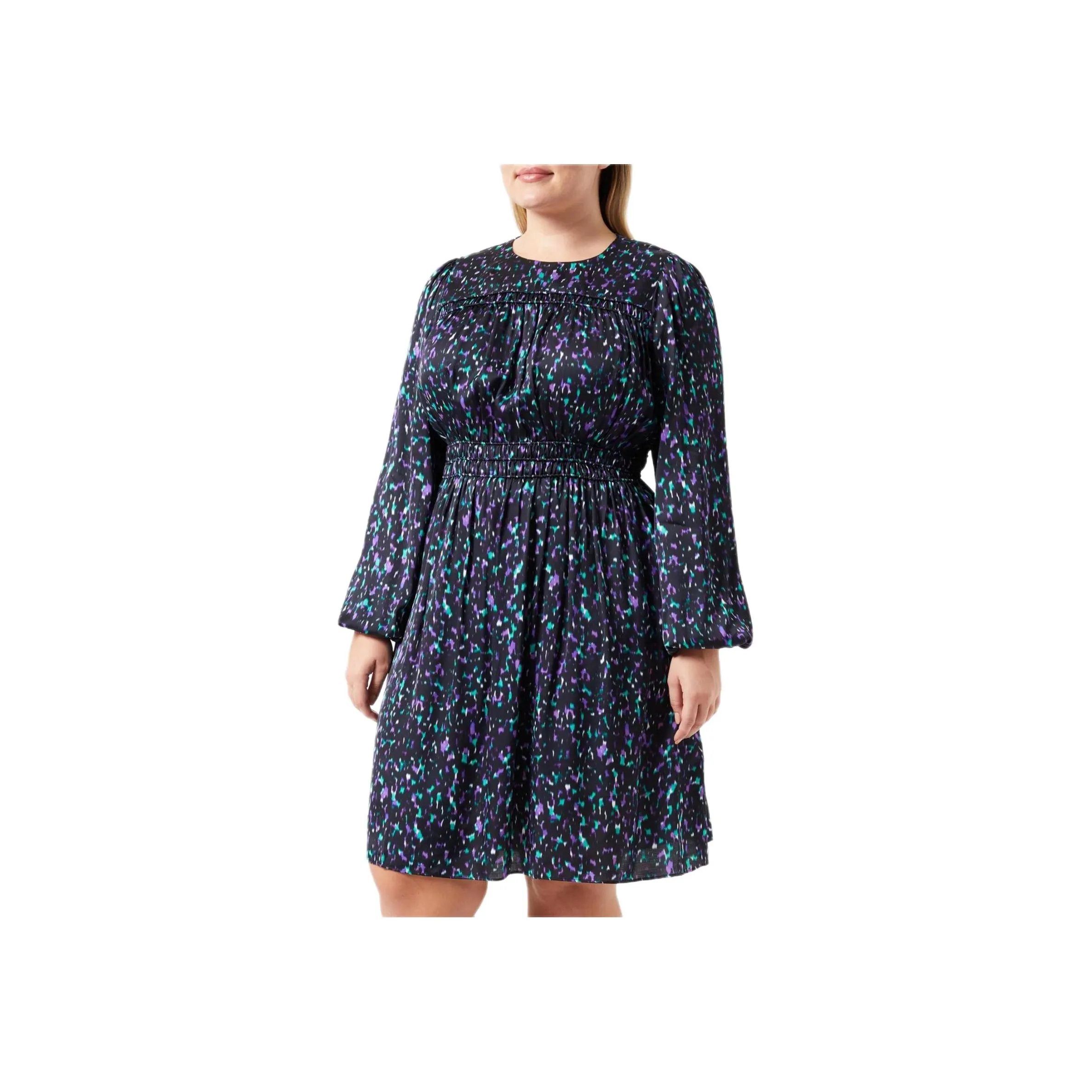 HUGO BOSS Long Sleeved Dress Women's Purple