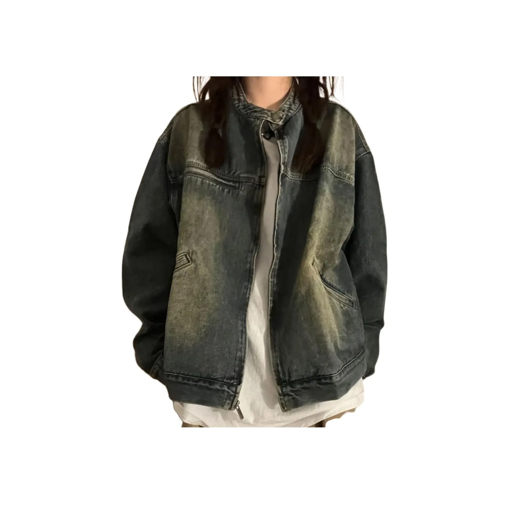 SOUL WORKER Деним Куртка Унисекс