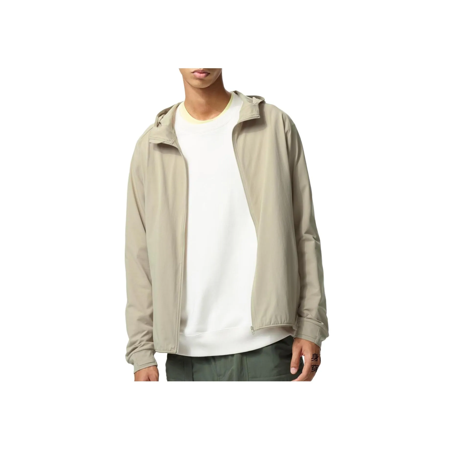 UNIQLO UV Protection Sun Protection Clothing Unisex Dark Beige
