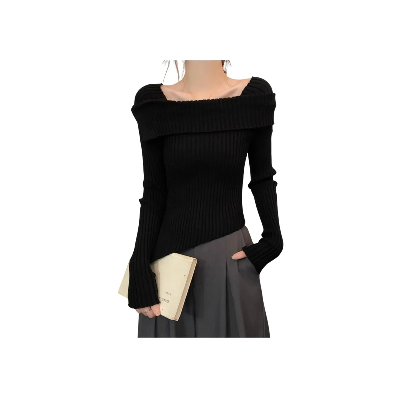 Ya Sheep People Трикотаж Женский Черный