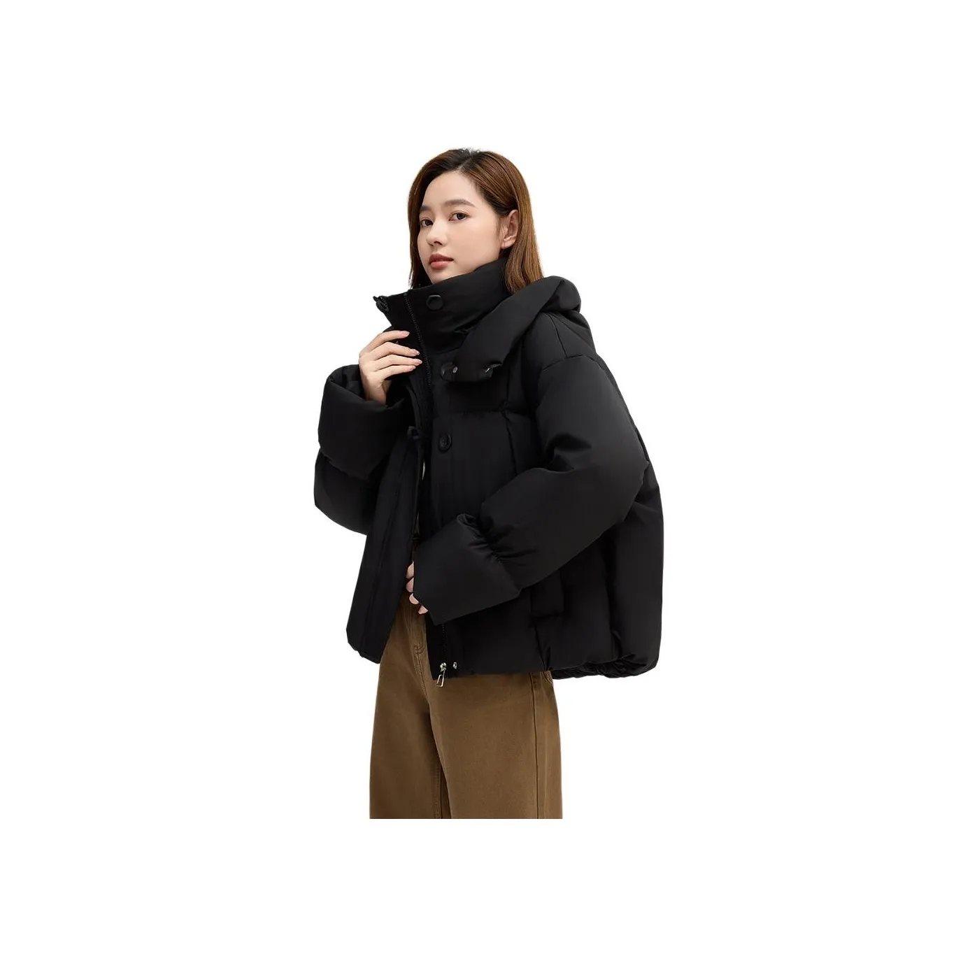 YAYA Зимний пуховик короткий женский