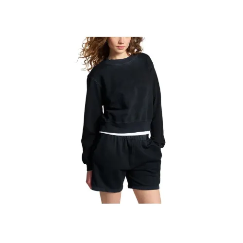 COTTON CITIZEN Винтажный черный Женские толстовки