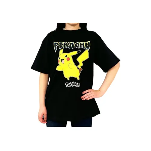 POKEMON Черные Женские Футболки