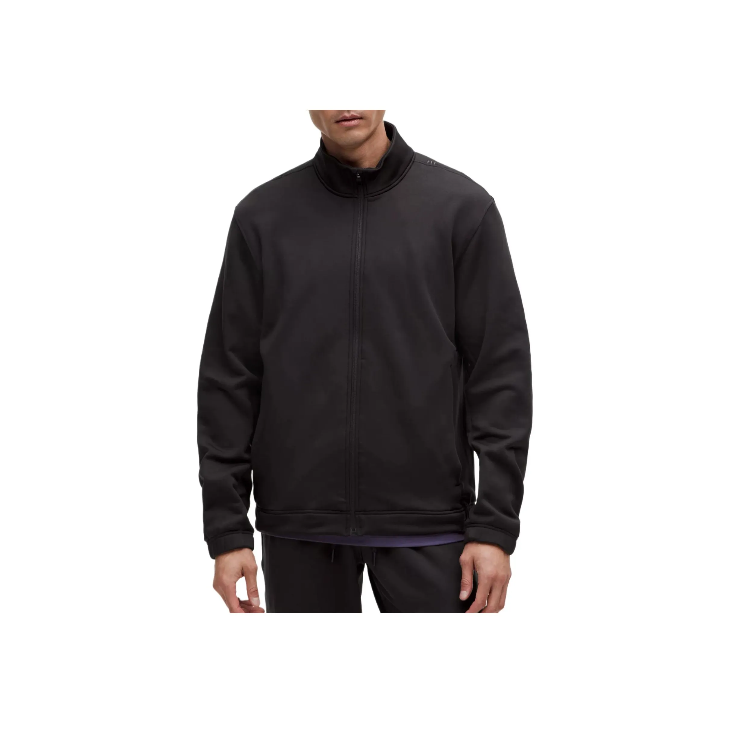 Lululemon Zeroed In Track Jacket Fleece Jackets Coats Men's Black
