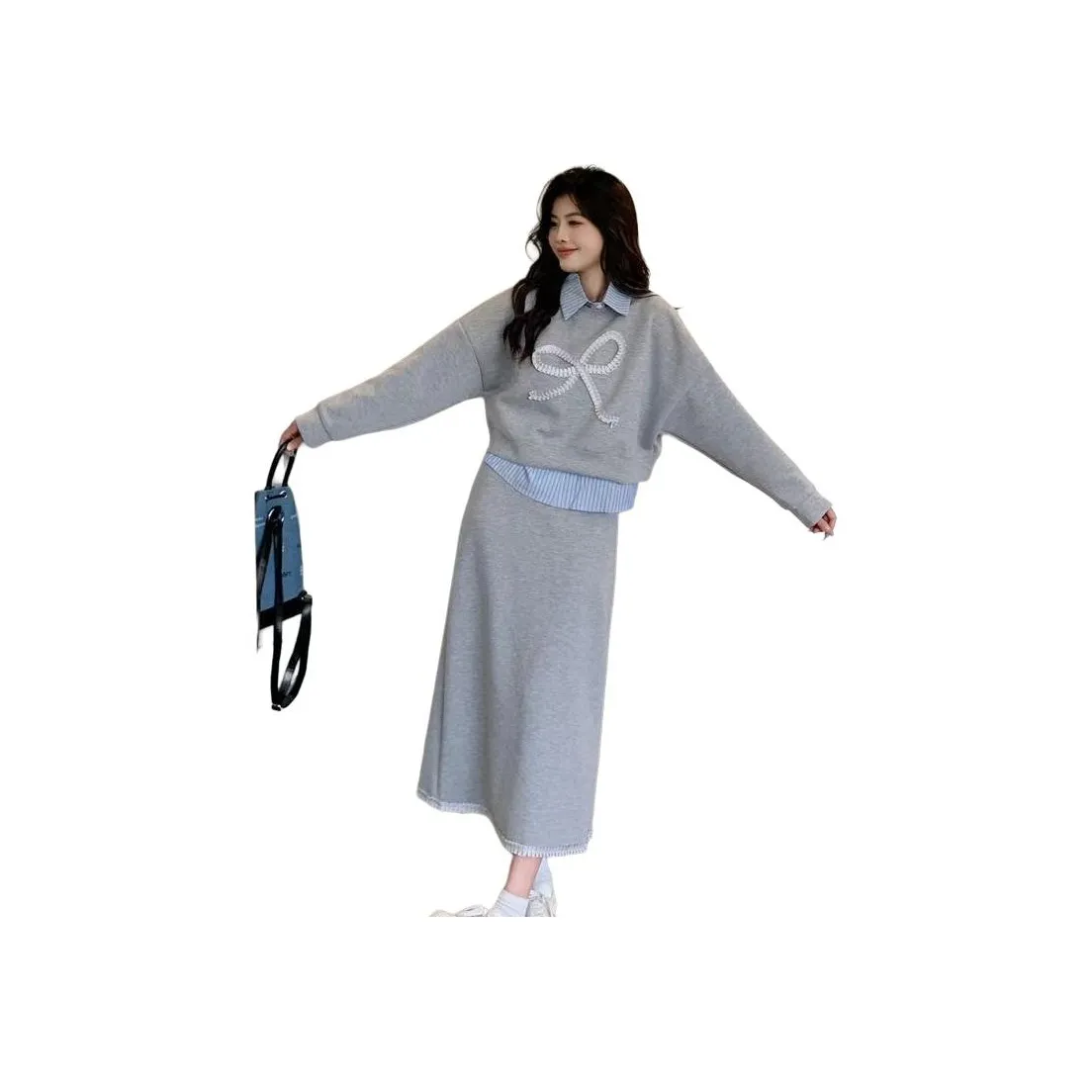 Комплект с юбкой Cotton Zhiximeng Live Женские