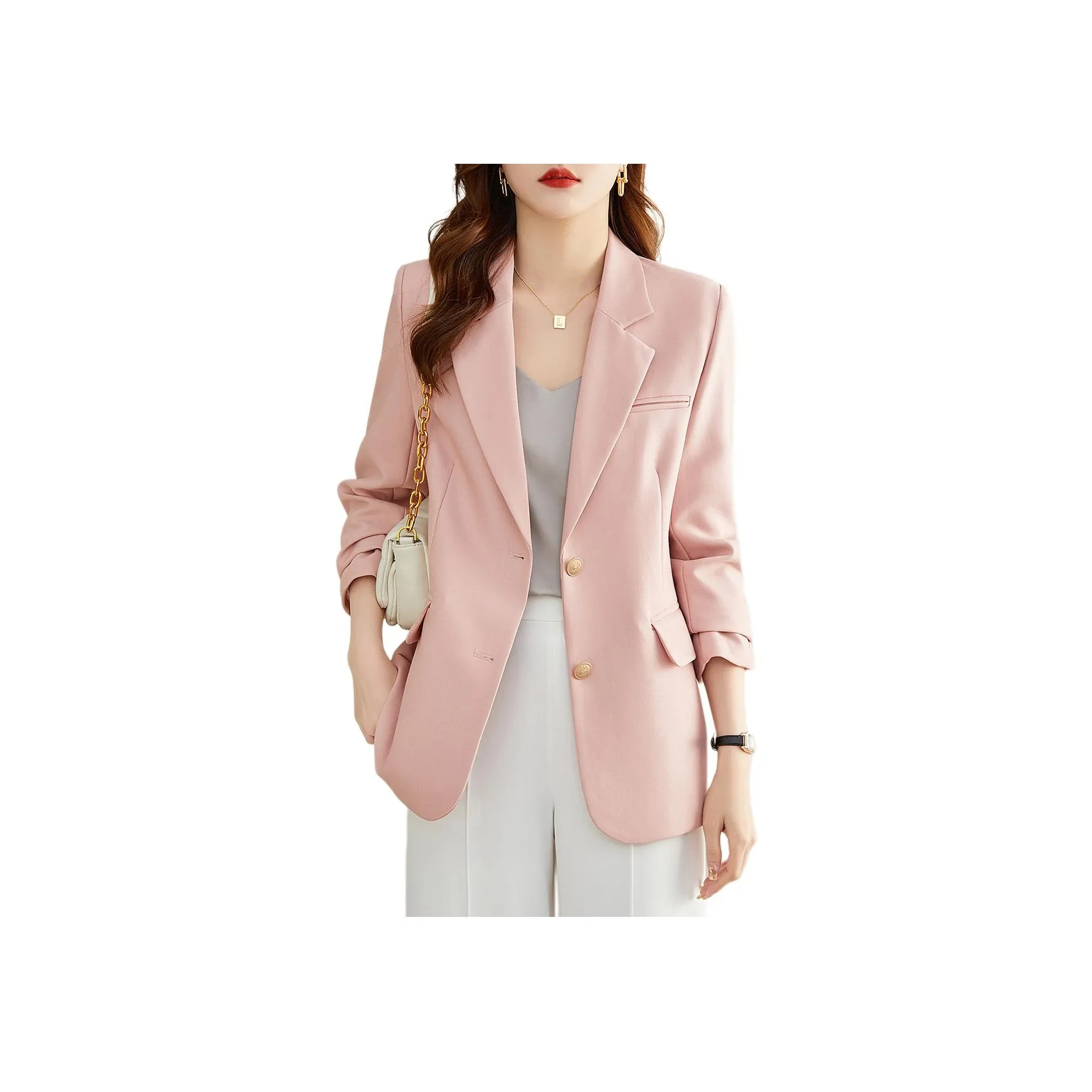 TERRE BLEUE Бизнес-костюм женский розовый