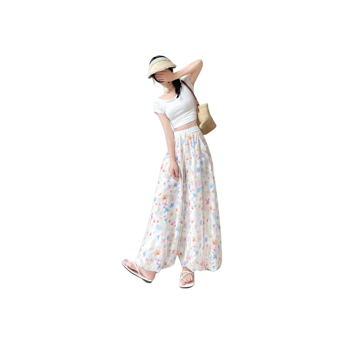 MINETTE Белые Женские Повседневные Брюки