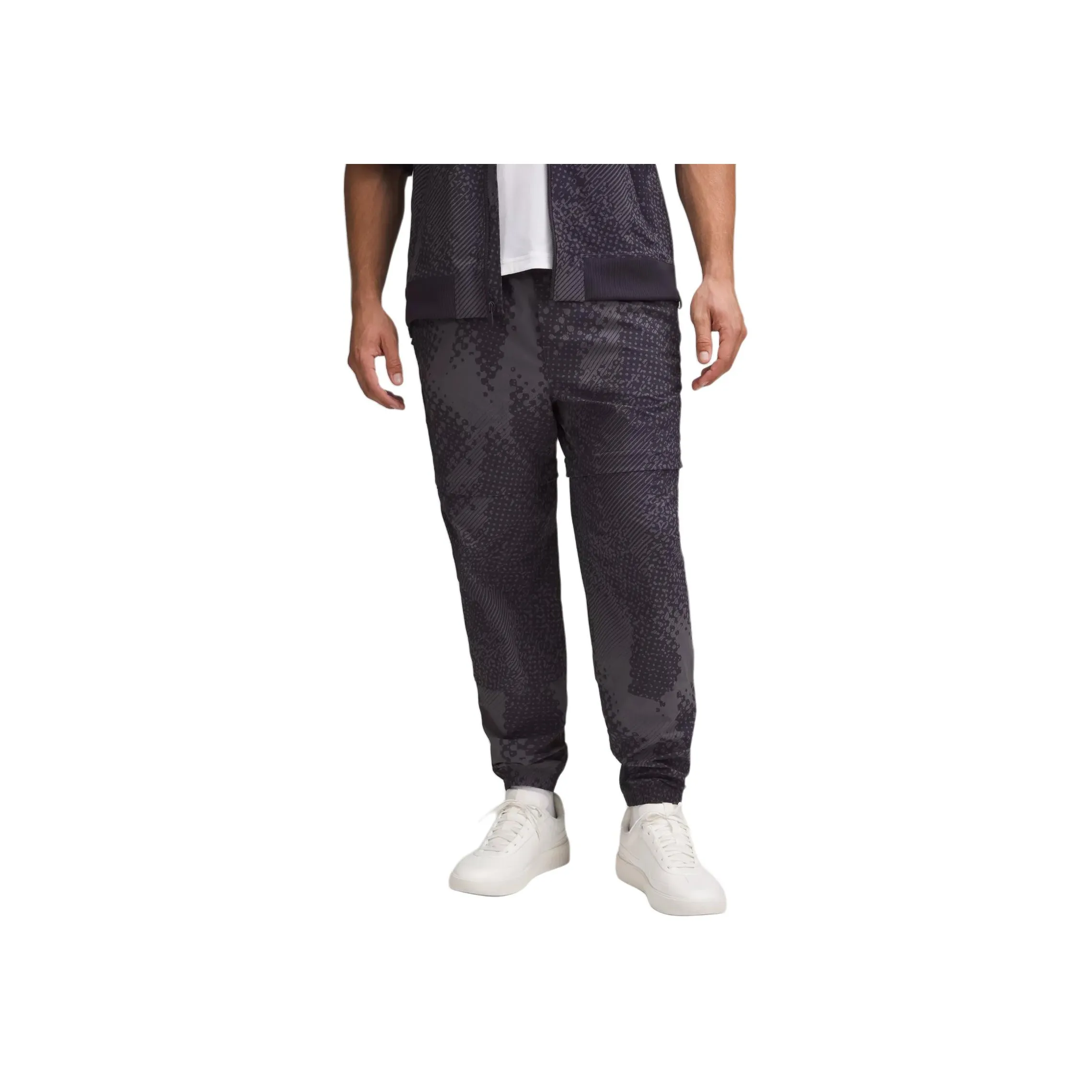 Lululemon SS24 Convertible Collection Model Casual Pants Men's Purple