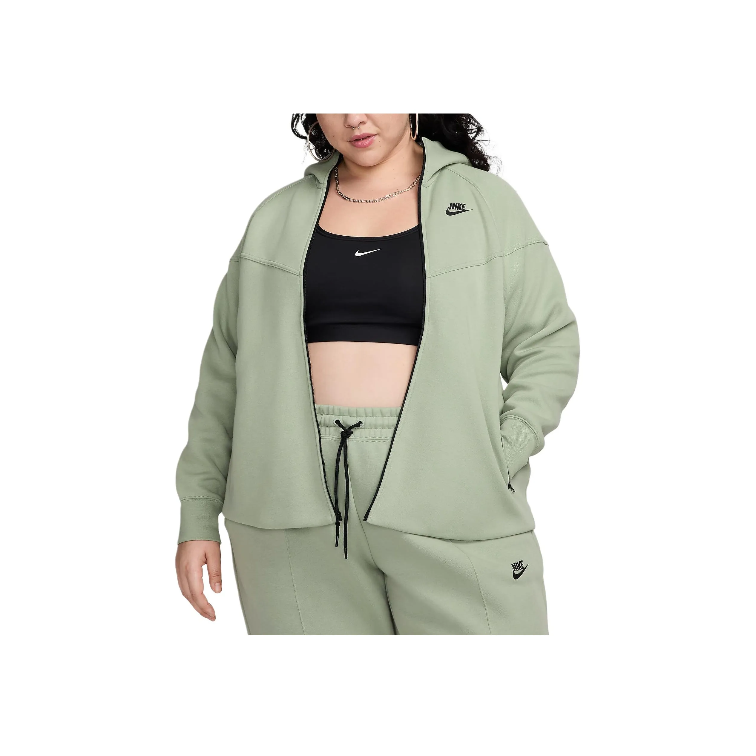 Nike Sportswear Tech Fleece Windrunner Women's Full Zip Hoodie Plus Size
