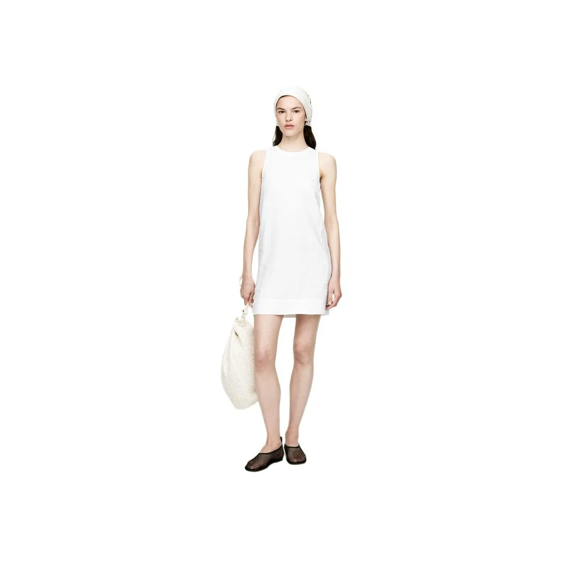 ARKET Sleeveless Dress Women's White