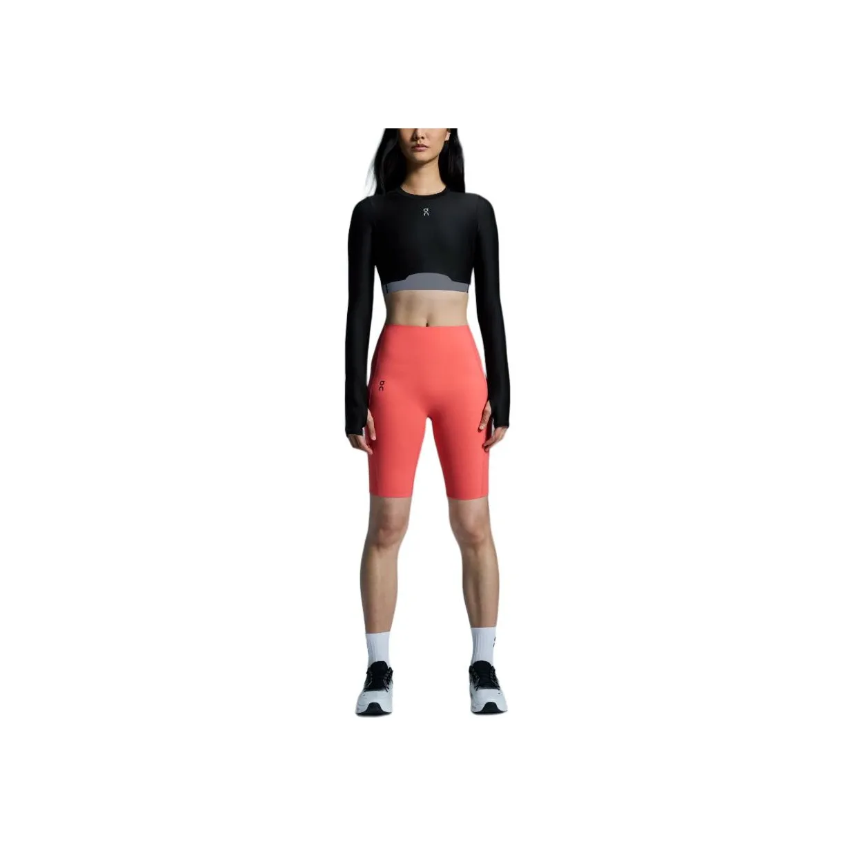 On Sports Shorts Women's Coral Red
