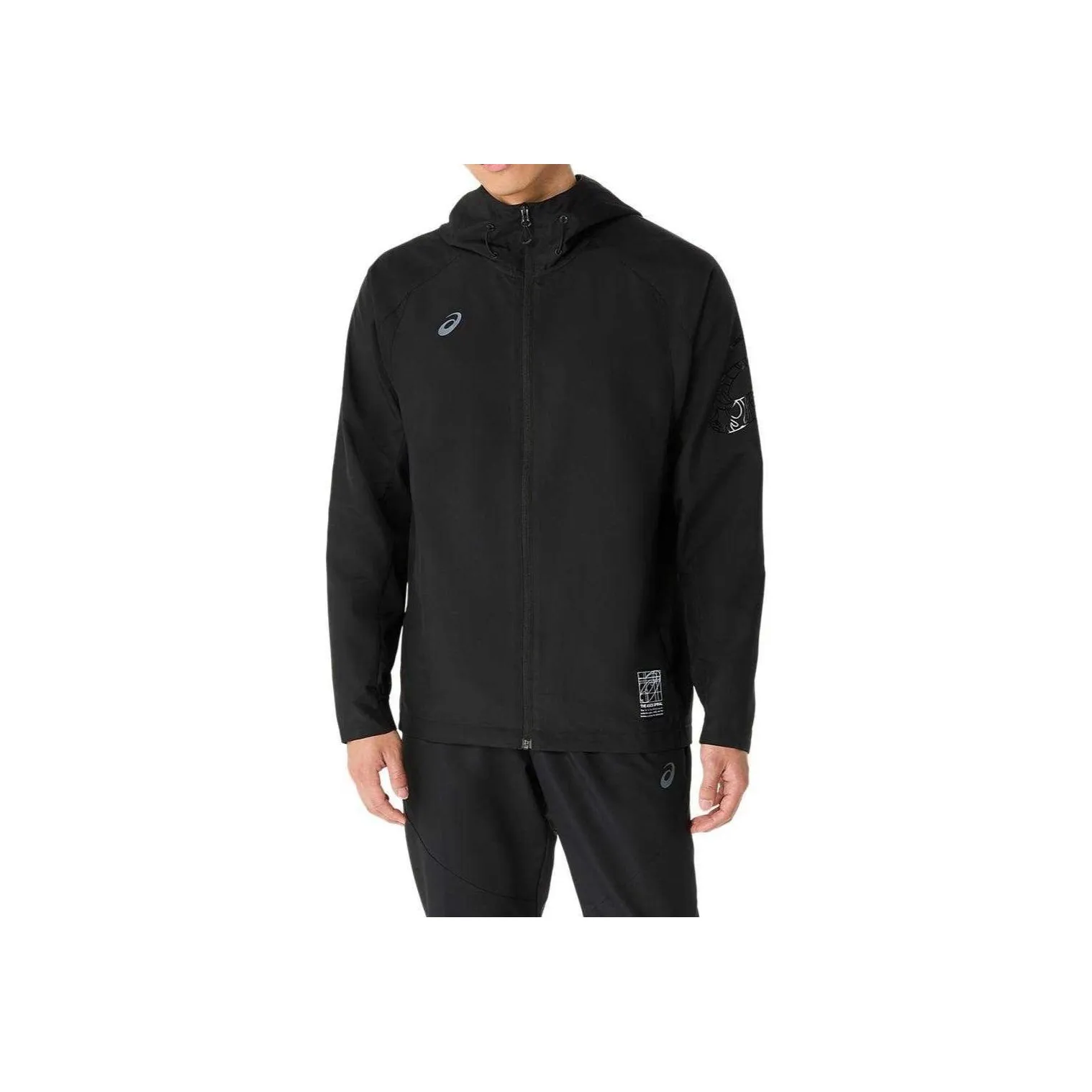 Asics Куртки и Пальто Мужской Черный