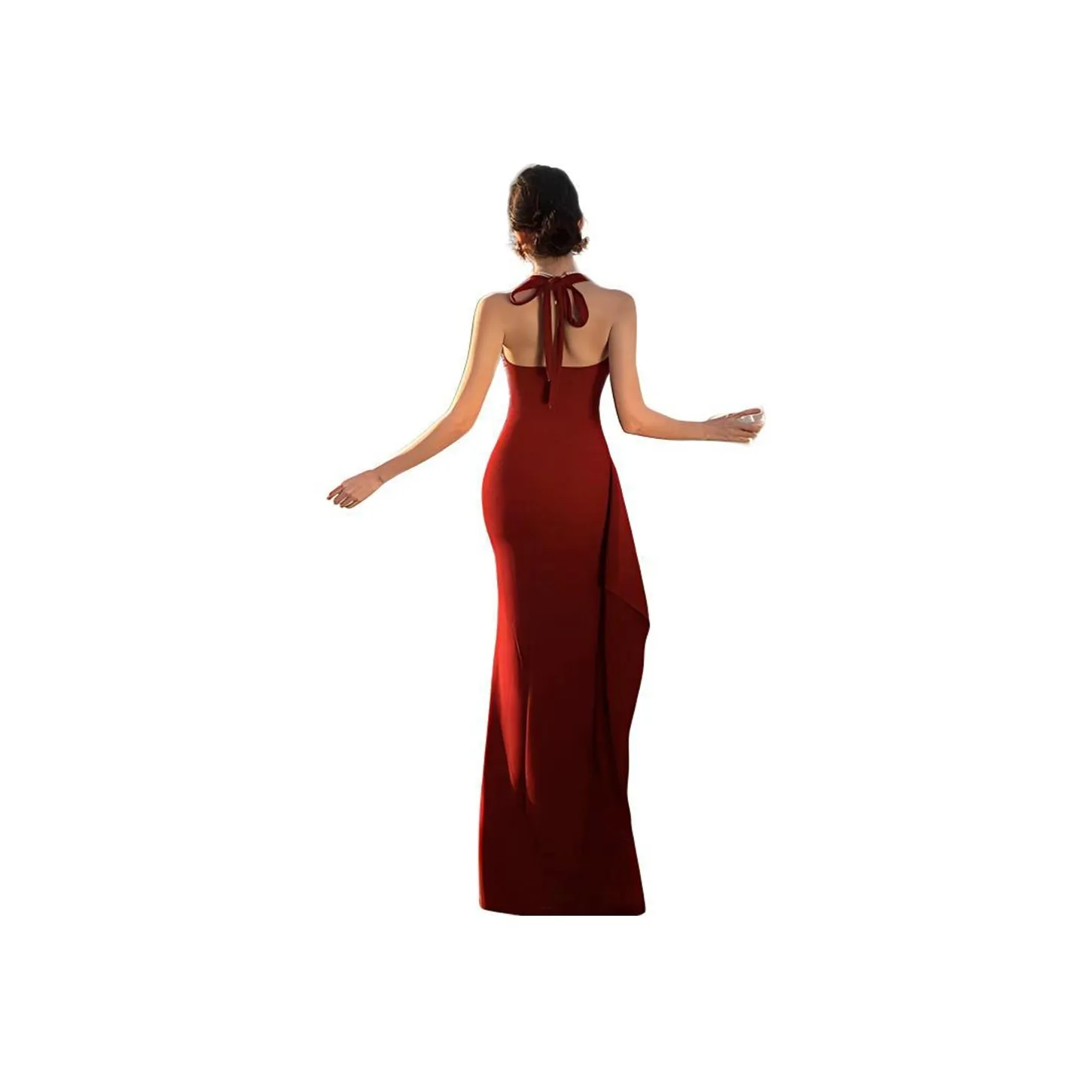 FLIM Slip Dresses Women's Red