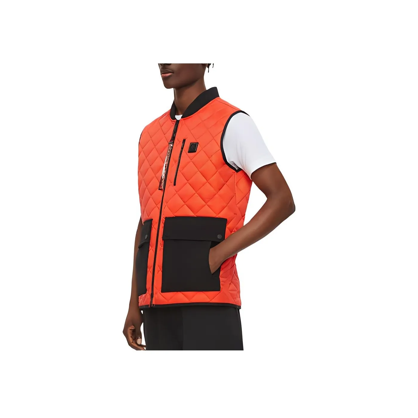 Moose Knuckles SS22 Vest Men's Orange