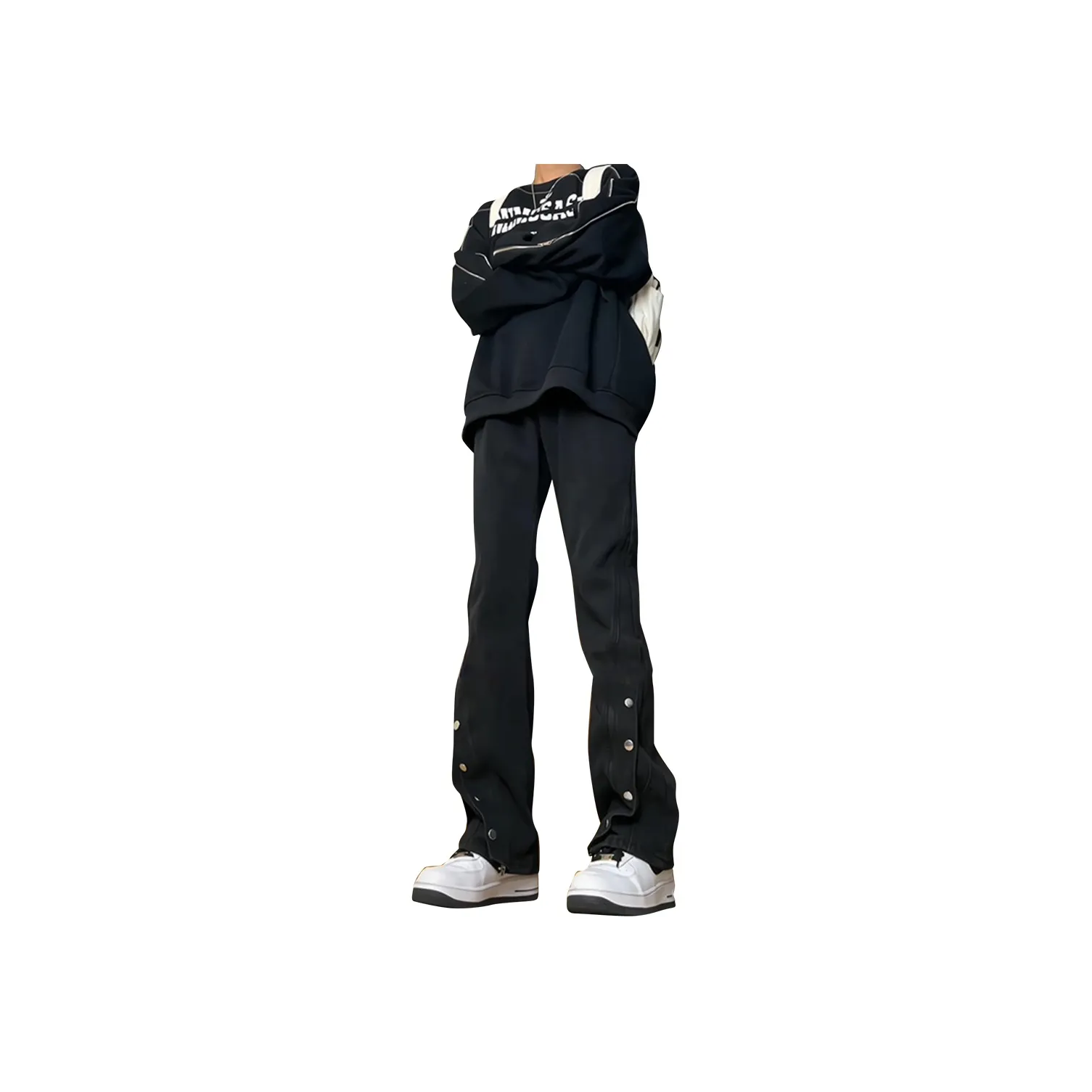 FALIAMS Jeans Unisex Black