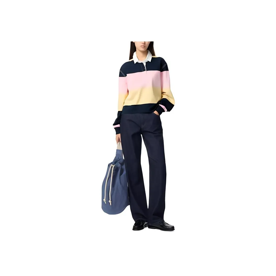 UNIQLO x JW Anderson SS25 Jeans Women's Marine Blue