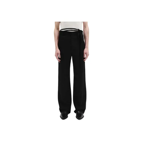 Ann Demeulemeester Черные Мужские Повседневные Брюки