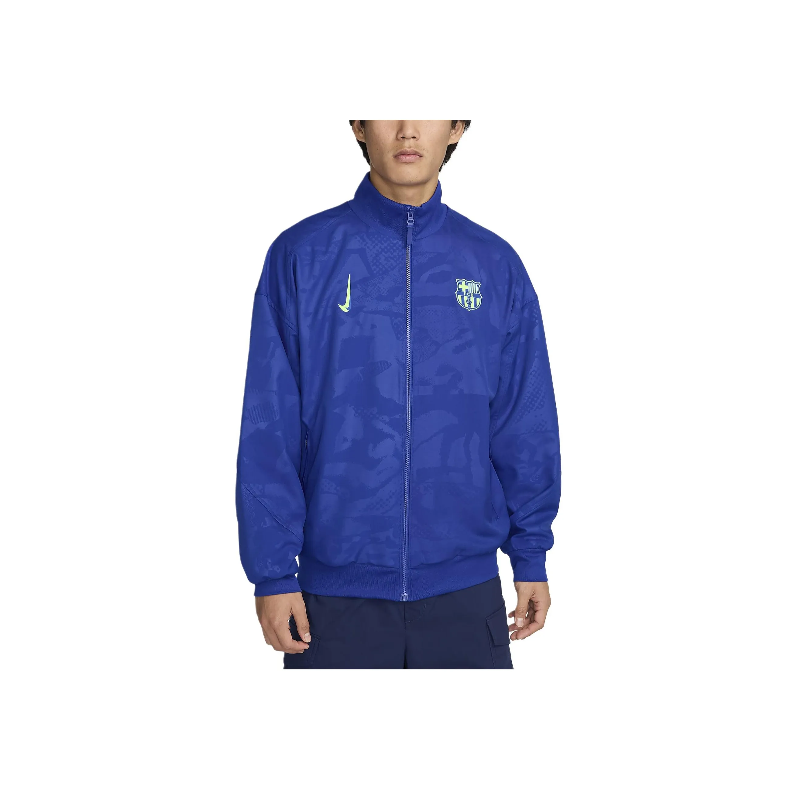 Nike Fc Barcelona Strike Third Men's Nike Dri FIT Soccer Anthem Jacket