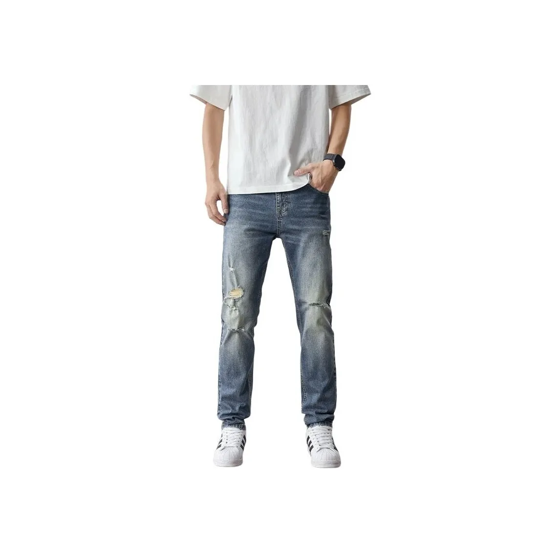 JUCY JUDY Jeans Unisex Vintage Blue