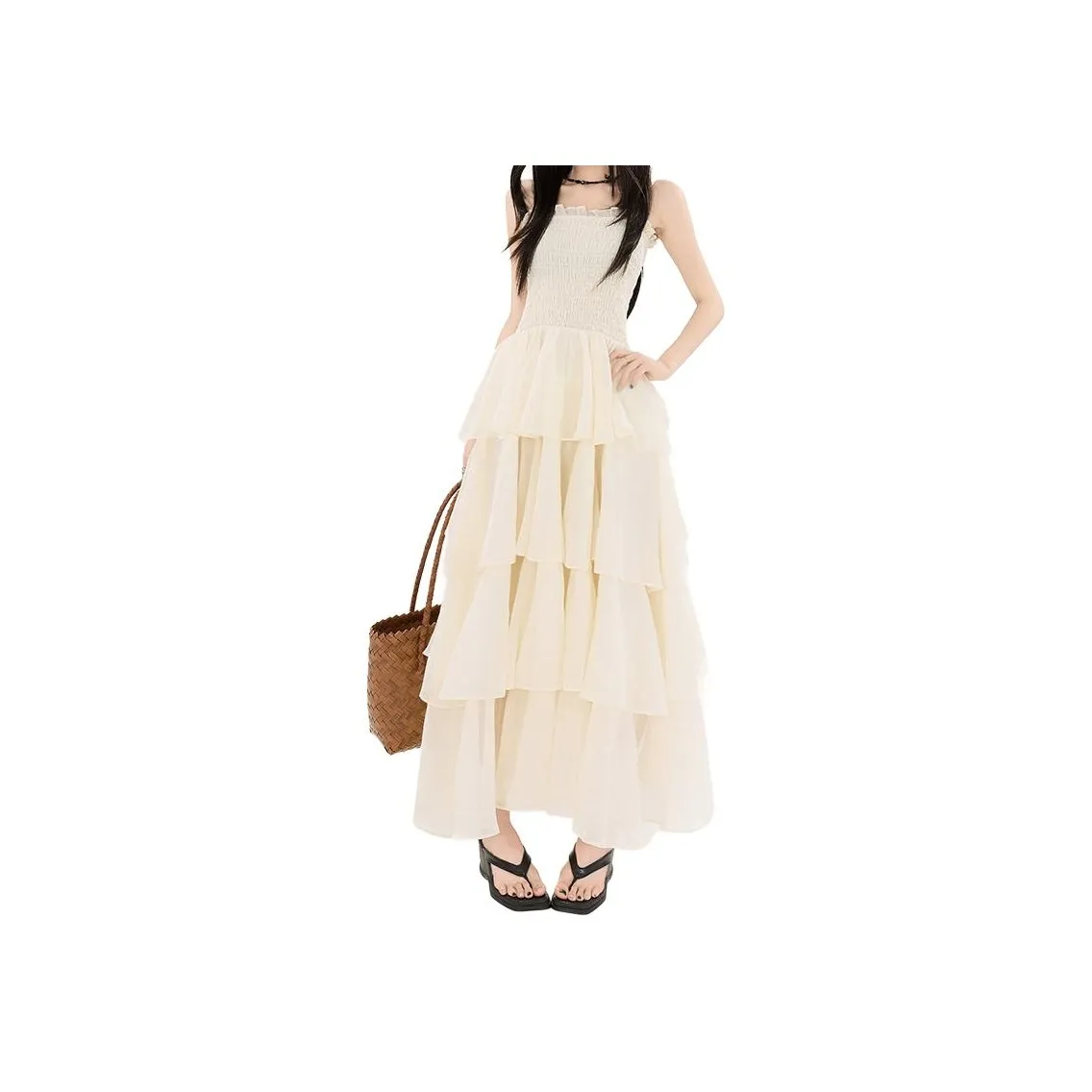 Медовый бежевый женские слиплатья