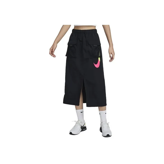 Nike Casual Long Skirts Women's Black