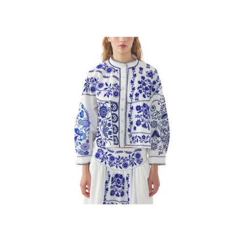 ANTIK BATIK Синие Женские Рубашки