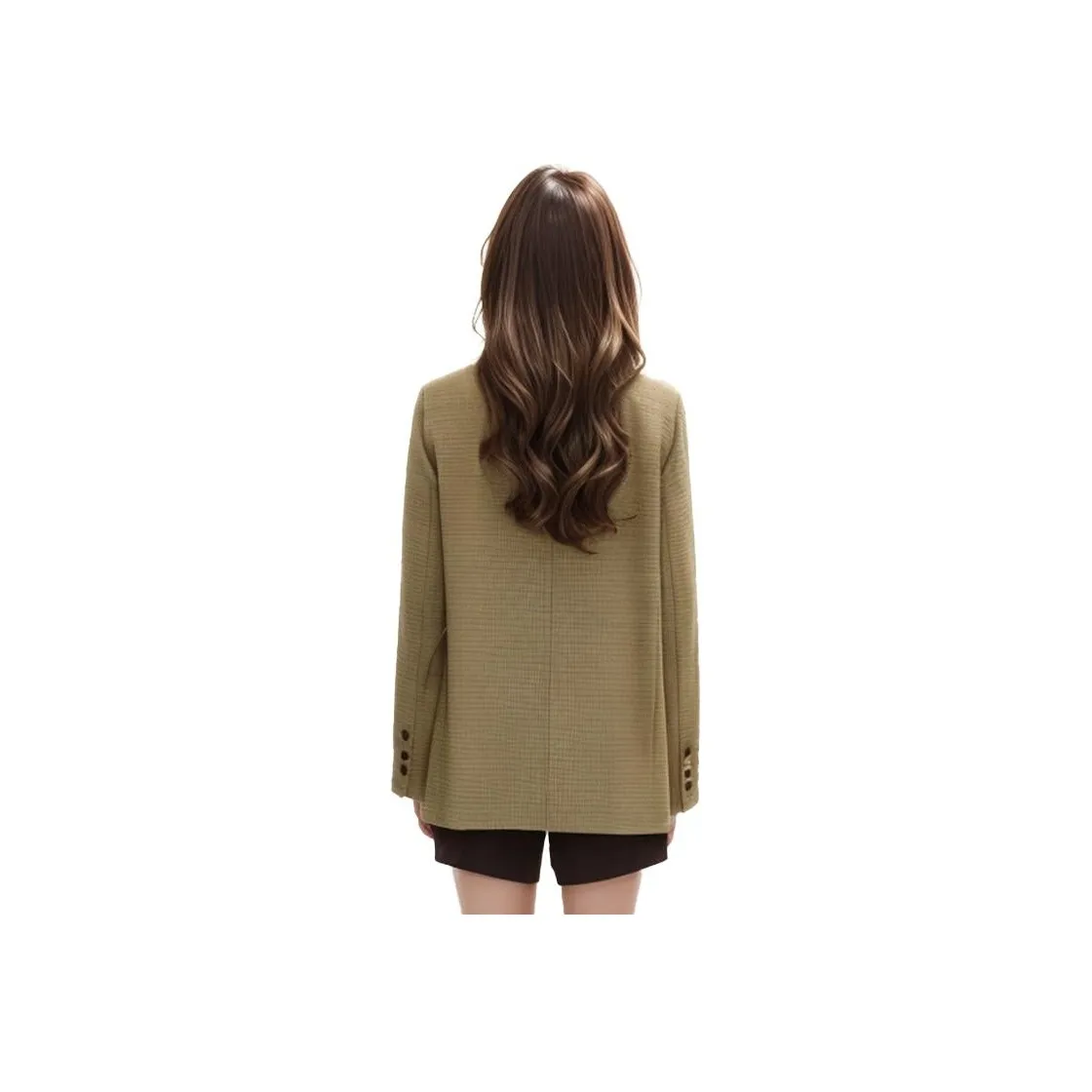 Mapping Jackets Coats Women's Green Coffee