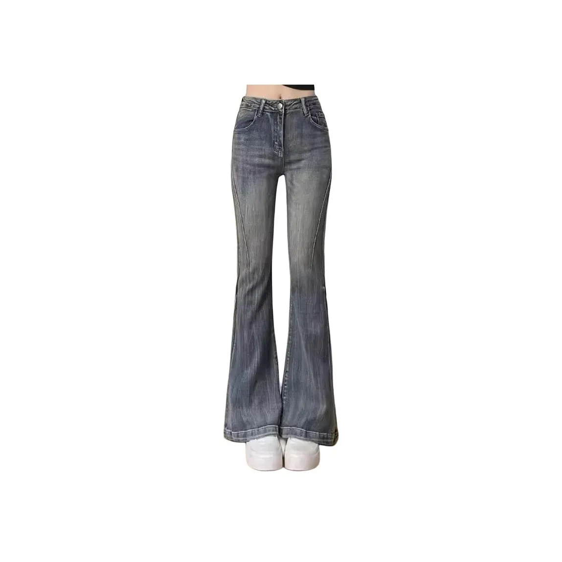 YEARNED Blue Women's Jeans YEARNED Синий Женские Джинсы