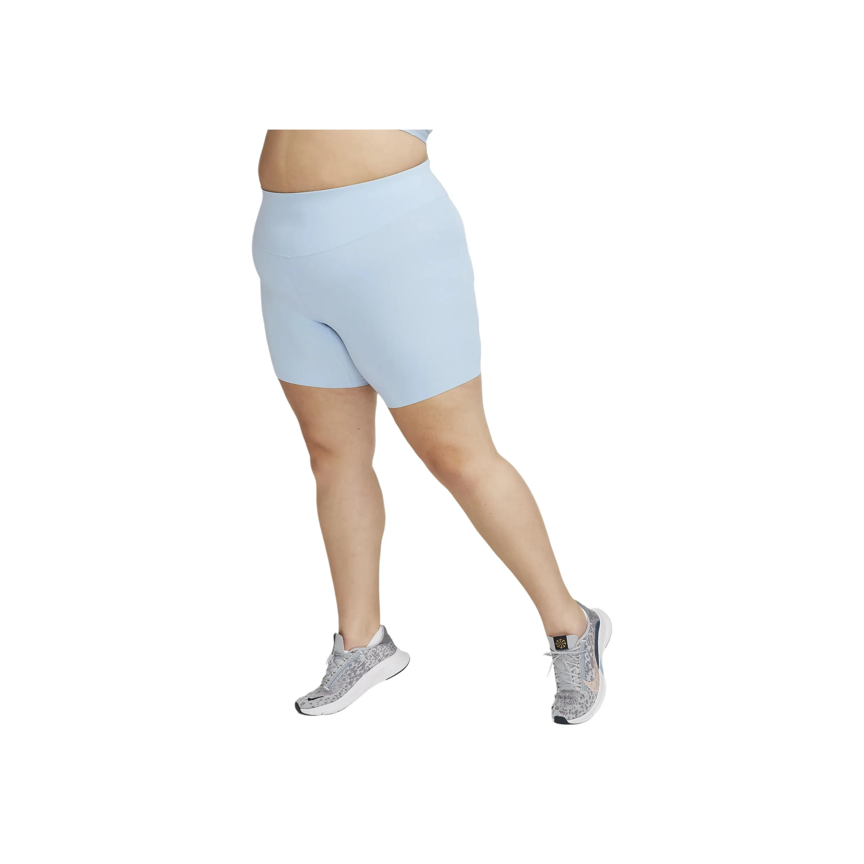 Nike Zenvy Women's Gentle-Support High-Waisted 8' Biker Shorts Plus Size
