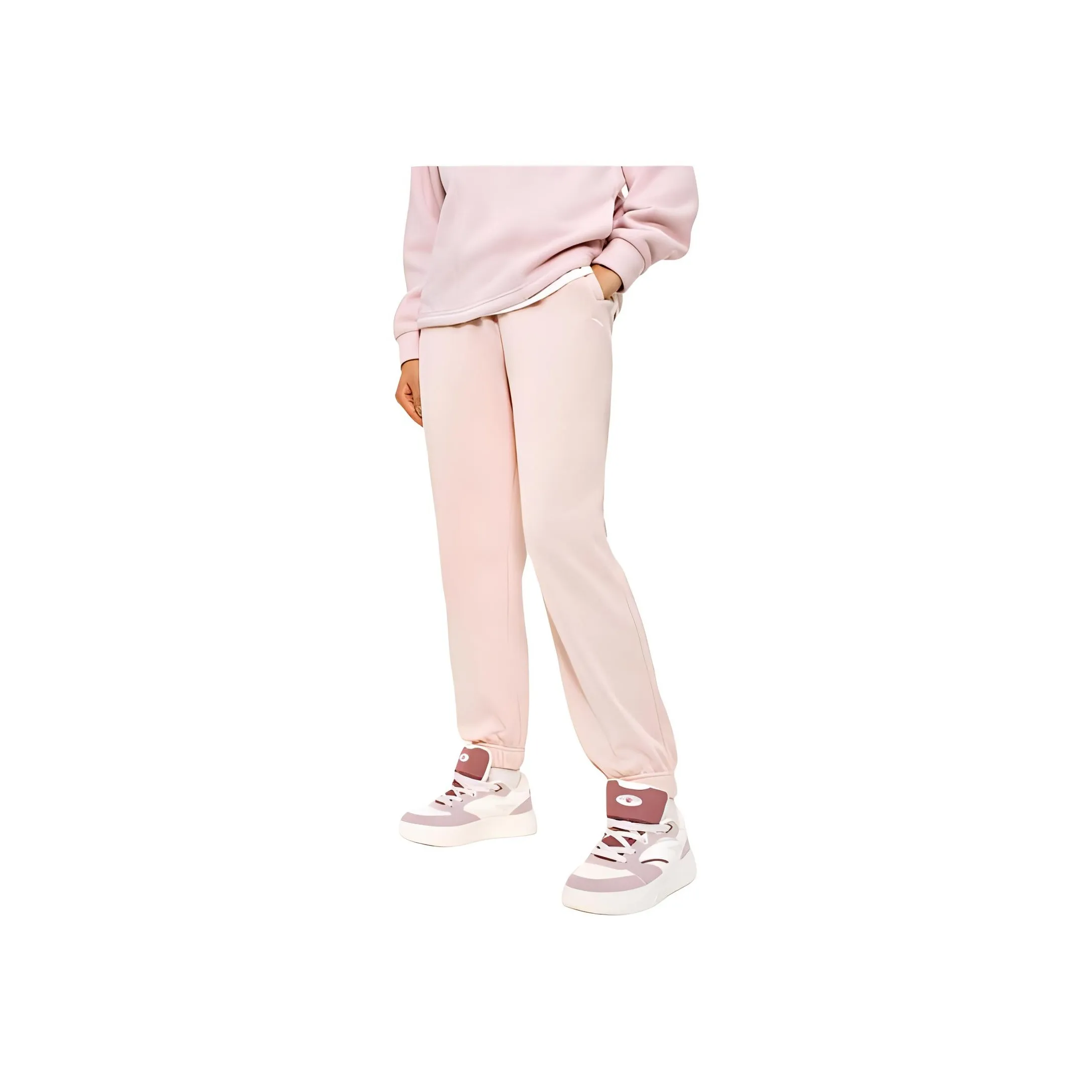 Anta Sports Life Collection Casual Pants Women's Winter Pink