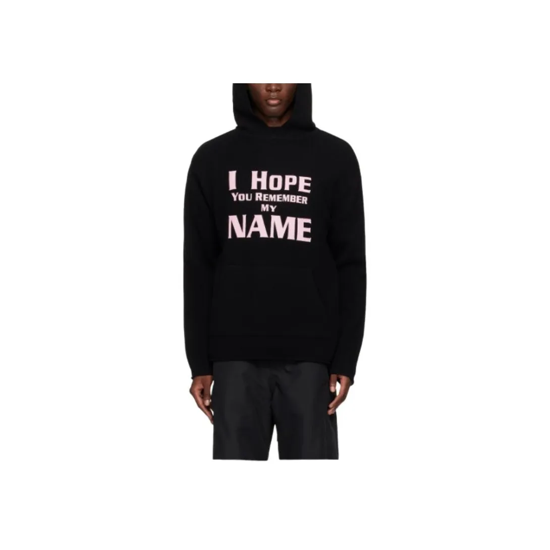 WE11DONE Graphic Hoodie