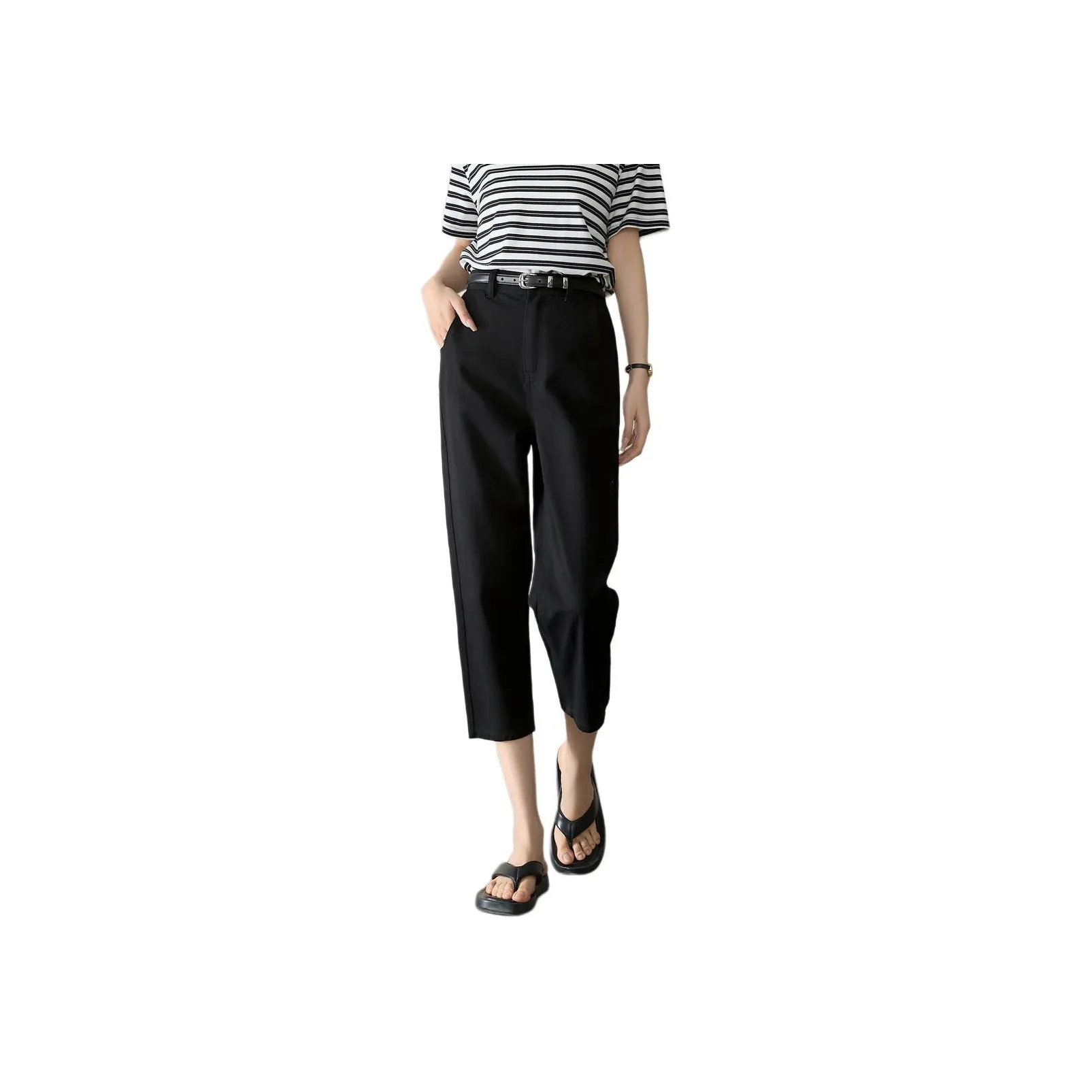 Mo Han Yi Mei Jeans Women's Black