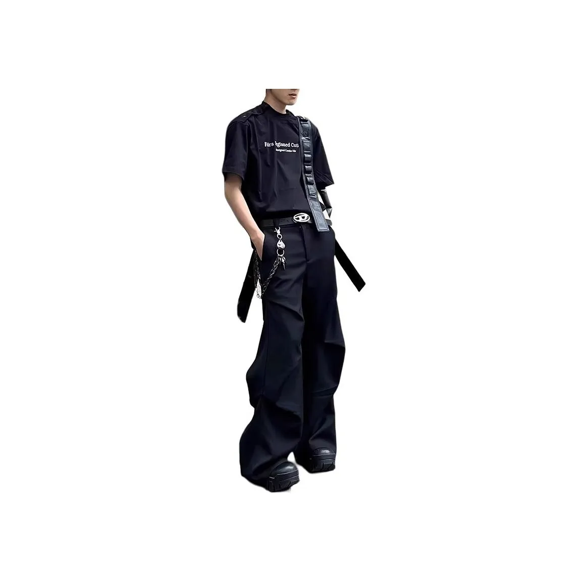 KVIV Suit Trousers Men's Black 