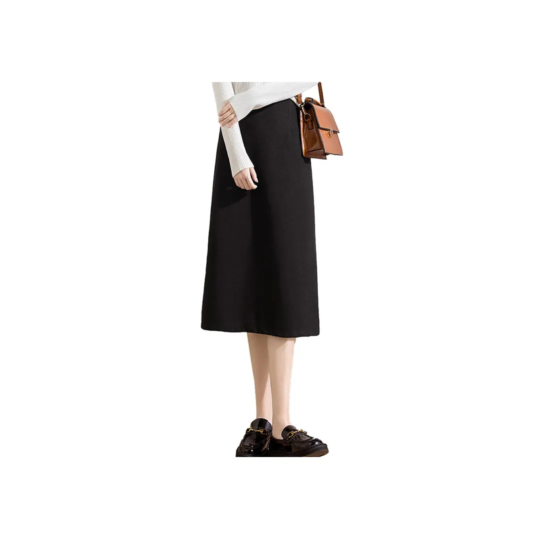 Cypress House Casual Long Skirt Women's Black