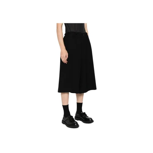 Yohji Yamamoto Pour Homme Черные Мужские Повседневные Шорты
