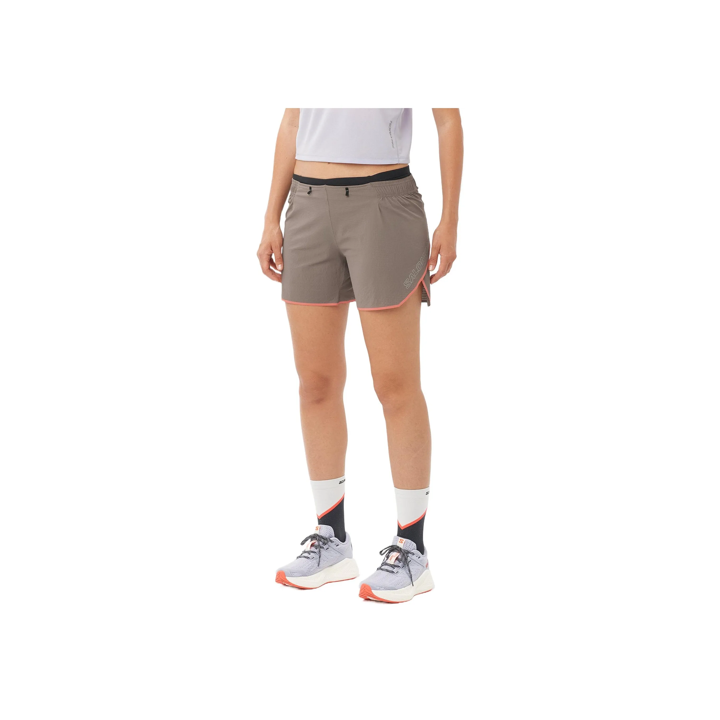 SALOMON Casual Shorts Women's Iron Gray