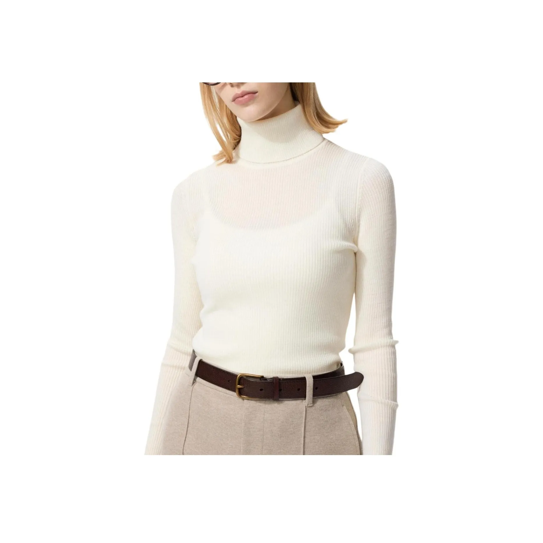 UNIQLO Сливочный Женский Свитера