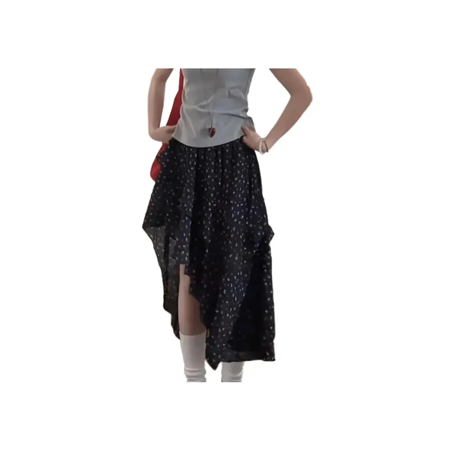 COVER TIME Повседневная длинная юбка для женщин